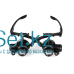 Бинокулярные очки №9892GJ 10X-25X с подсветкой